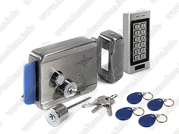 Комплект электромеханического замка Leader Lock - САТУРН с кодовой панелью
