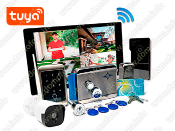 Беспроводной комплект домофона SkyNet 1000 (1+1+Titan)