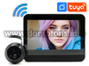 Беспроводной TUYA-WiFi видеоглазок в виде обычного iHome 6B-TW